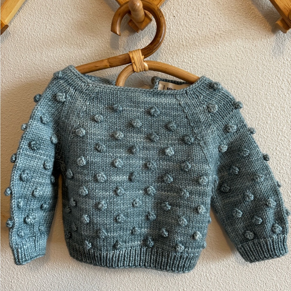 Misha & Puff popcorn pullover Yonder 0-6 months